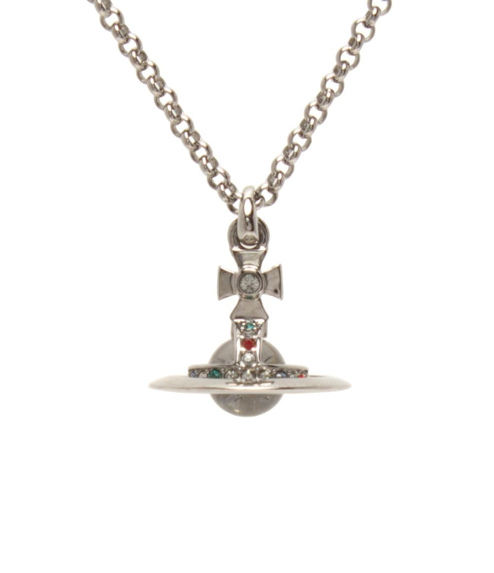 Vivienne Westwood ネックレス タイニー オーブ ガンメタル